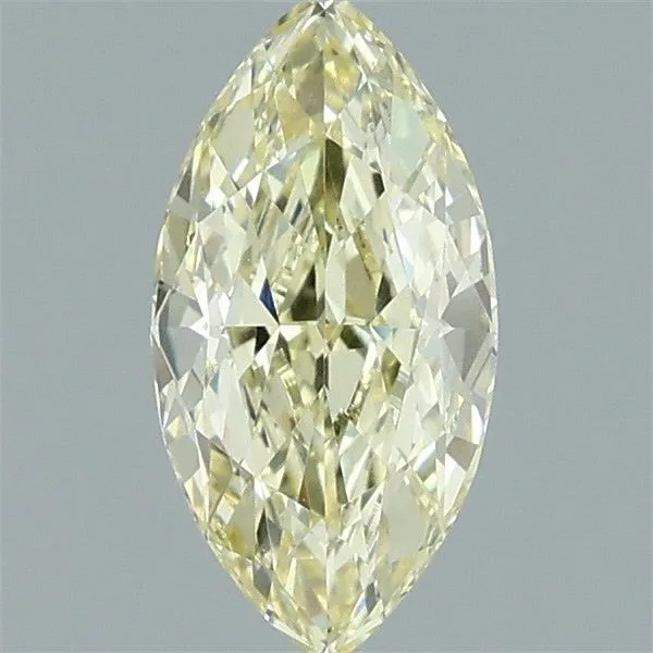 1.04ct MARQUISE Fancy Light Yellow VVS2 Coloured Lab diamond