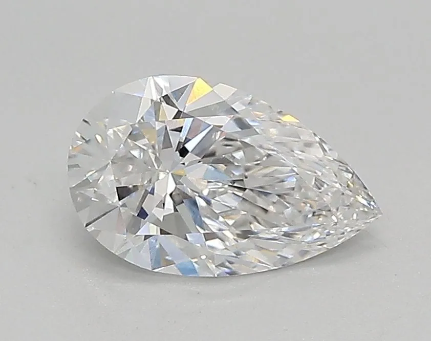 0.87ct PEAR D VVS2 Lab Grown diamond