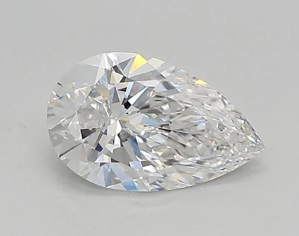 0.87ct PEAR D VVS2 Lab diamond