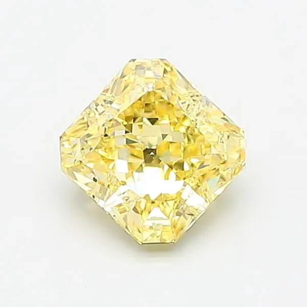 1.01ct RADIANT Fancy Intense Yellow VS2 Coloured Lab diamond
