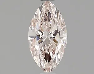 0.72ct MARQUISE Fancy Intense Pink VVS1 Coloured Lab diamond