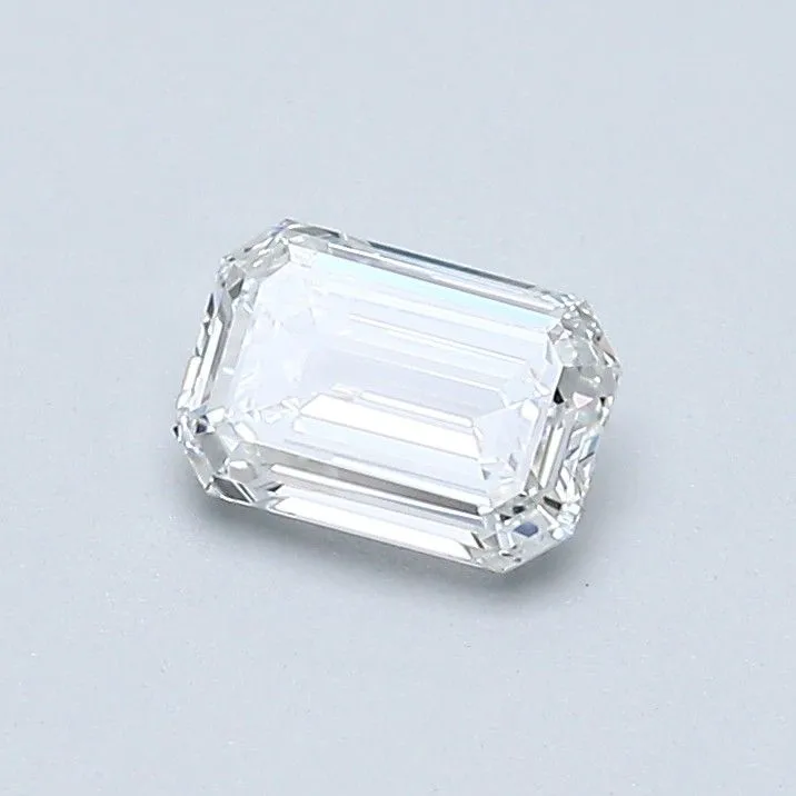 0.52ct EMERALD F VVS2 Natural diamond