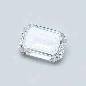 0.52ct EMERALD F VVS2 Natural diamond
