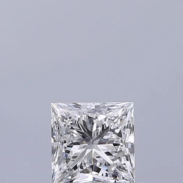 0.41ct PRINCESS E VVS2 Natural diamond