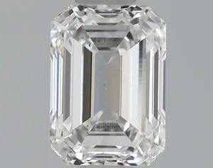 0.7ct EMERALD F VS1 Lab diamond