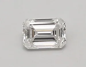 0.66ct EMERALD E VVS2 Lab diamond