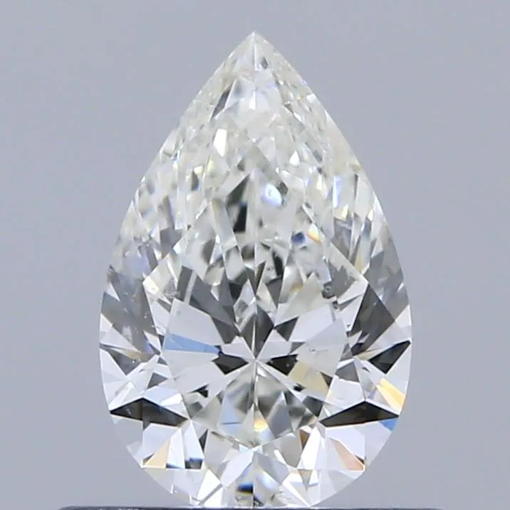 0.51ct PEAR H SI2 Natural diamond