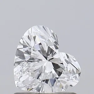 0.81ct HEART E FL Lab diamond