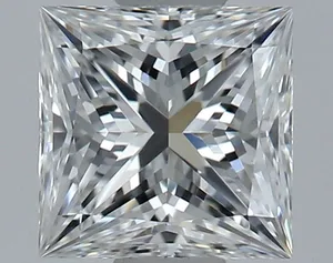 0.45ct PRINCESS E IF Natural diamond