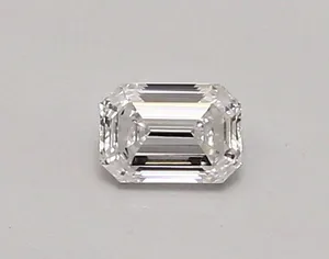 0.36ct EMERALD D IF Lab diamond