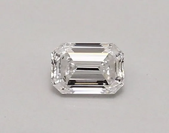 0.36ct EMERALD D IF Lab diamond