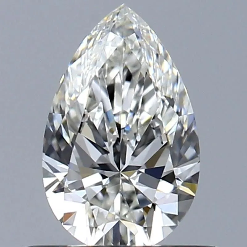 0.50ct PEAR G VVS2 Natural diamond