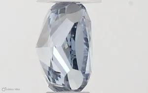 0.33ct CUSHION Fancy Deep Blue VS2 Coloured Lab diamond