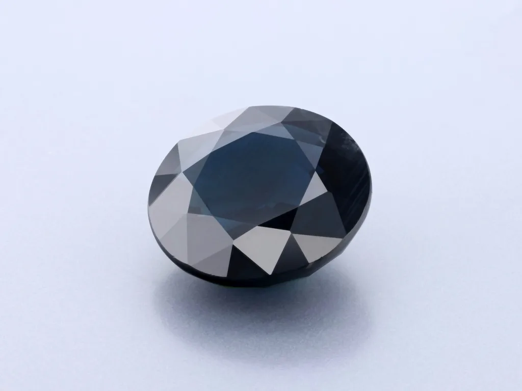 9.64ct Blue Sapphire, Round gemstone