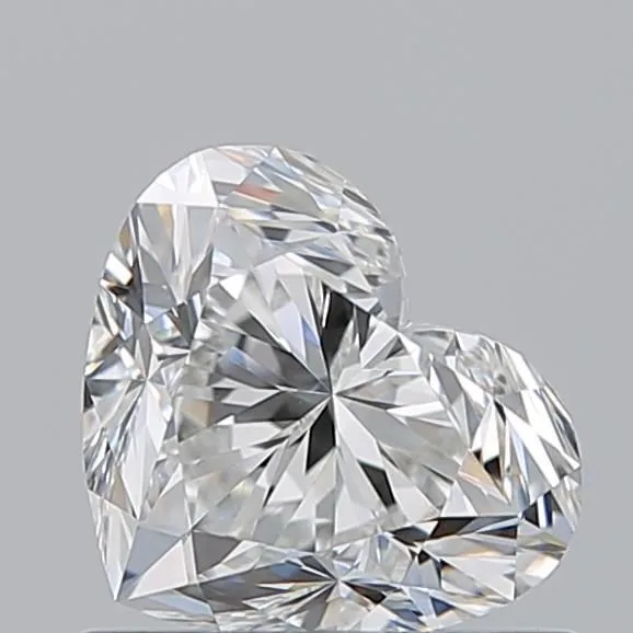 0.90ct HEART F VVS2 Natural diamond
