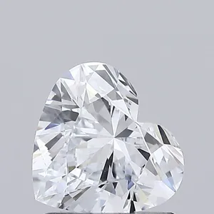 1ct HEART E VVS1 Lab diamond