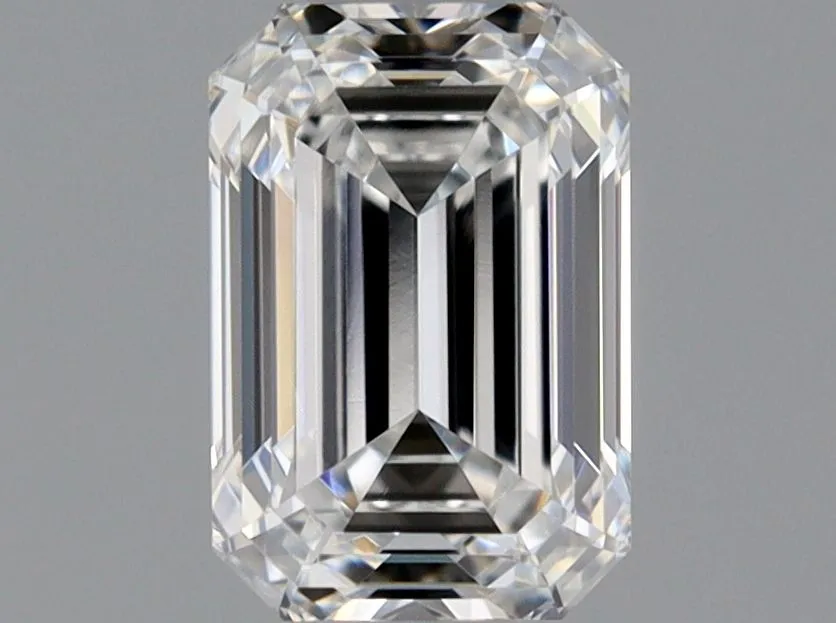 0.50ct EMERALD F VS1 Natural diamond