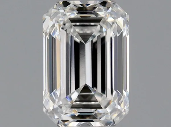 0.5ct EMERALD F VS1 Natural diamond