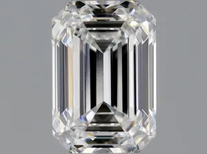 0.5ct EMERALD F VS1 Natural diamond