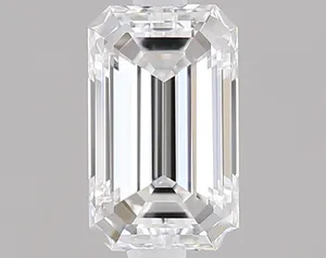 0.5ct EMERALD D VVS1 Natural diamond