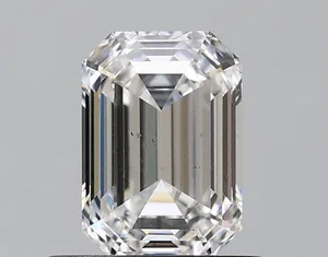 0.71ct EMERALD E VS2 Natural diamond
