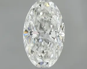 0.51ct OVAL H SI2 Natural diamond