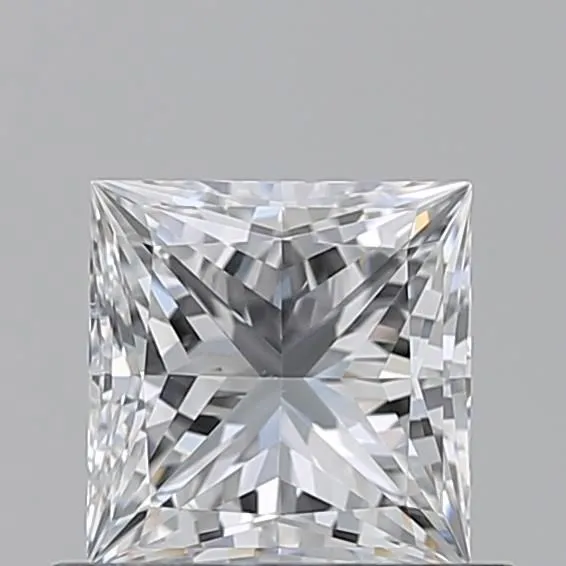 0.70ct PRINCESS D VS2 Natural diamond