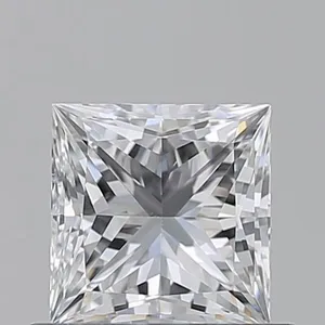 0.7ct PRINCESS D VS2 Natural diamond