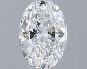 0.7ct OVAL F SI1 Natural diamond