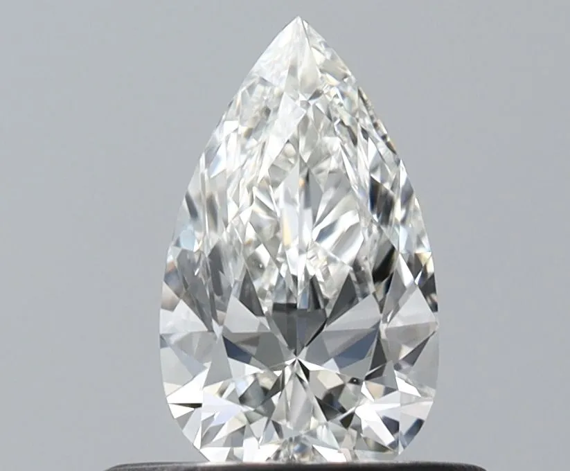 0.42ct PEAR H IF Natural diamond