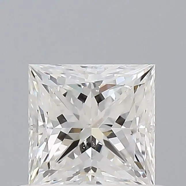 0.52ct PRINCESS F SI1 Natural diamond