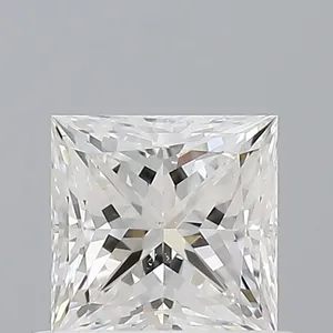 0.52ct PRINCESS F SI1 Natural diamond