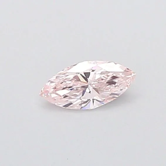 0.34ct MARQUISE Fancy Pink VS1 Coloured Lab diamond