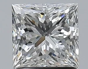 1.36ct PRINCESS H SI2 Natural diamond