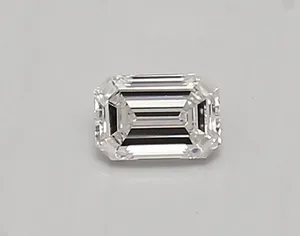 0.31ct EMERALD D VVS2 Lab diamond