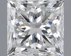 0.9ct PRINCESS G VVS2 Natural diamond