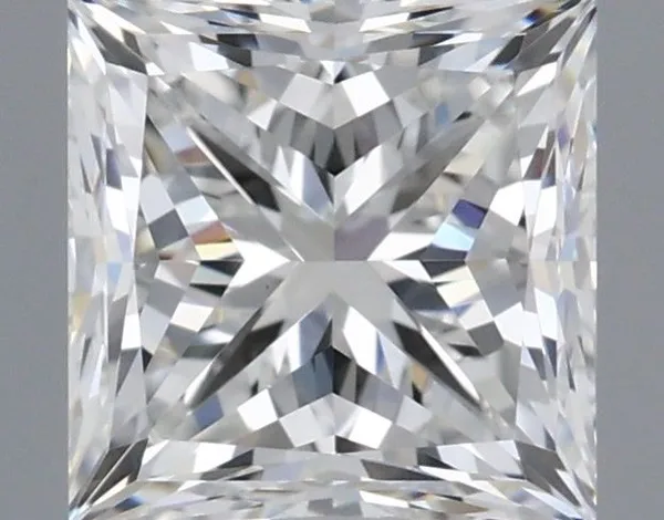 0.9ct PRINCESS G VVS2 Natural diamond