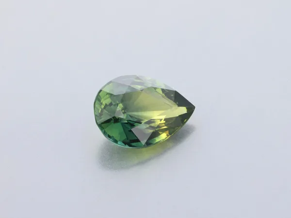 0.88ct Parti Sapphire, Pear Shape cut gemstone