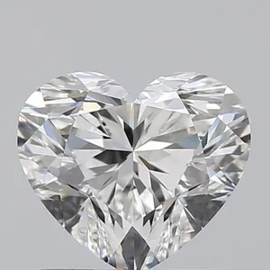 0.9ct HEART F VS1 Natural diamond
