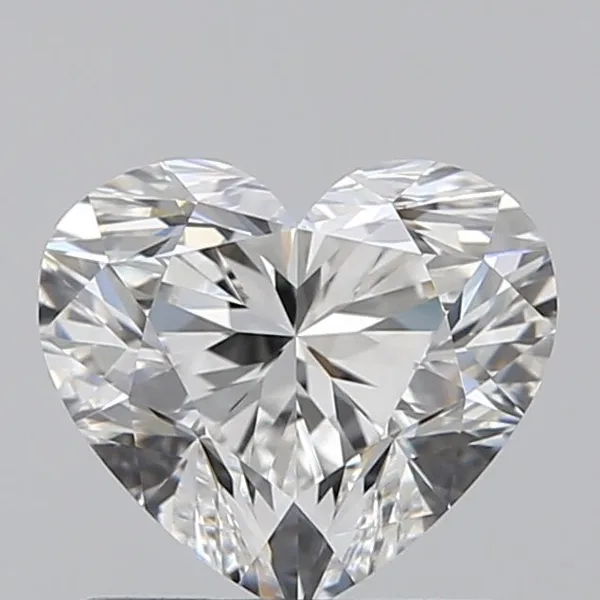 0.9ct HEART F VS1 Natural diamond
