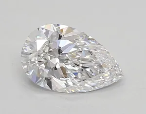0.83ct PEAR D VVS2 Lab diamond