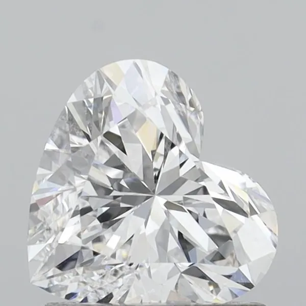 1.05ct HEART D VVS2 Lab diamond