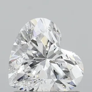 1.05ct HEART D VVS2 Lab diamond