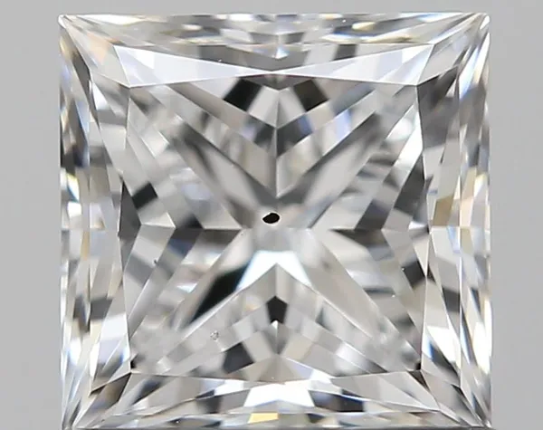 0.91ct PRINCESS D SI1 Natural diamond
