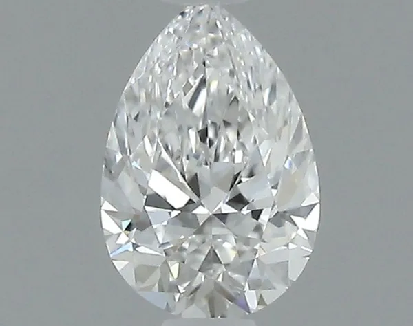 0.37ct PEAR D IF Natural diamond