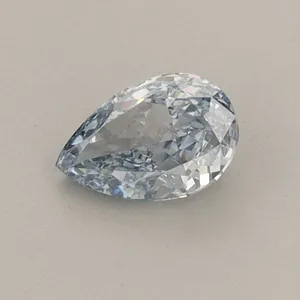 0.49ct PEAR Fancy Intense Blue VS2 Coloured Lab diamond