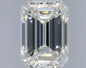 0.7ct EMERALD H VVS1 Natural diamond