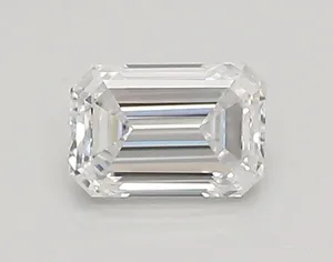 0.47ct EMERALD D VVS1 Lab diamond