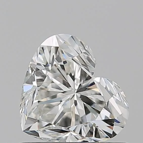 0.7ct HEART H VVS1 Natural diamond