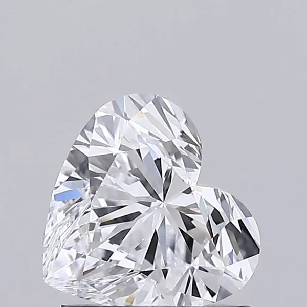 0.89ct HEART D VVS2 Lab diamond